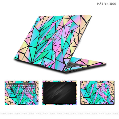 Dán Skin Laptop Gigabyte Hình 3D | N_3D26