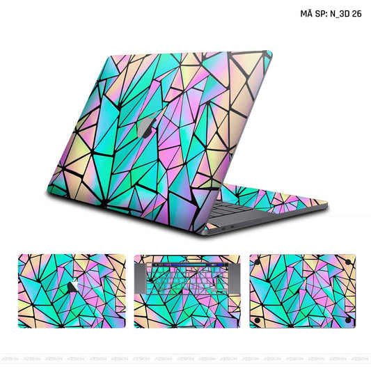 Dán Skin Macbook Hình Nghệ Thuật 3D | N_3D26