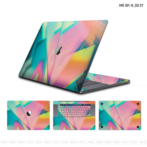 Dán Skin Macbook Hình Nghệ Thuật 3D | N_3D27