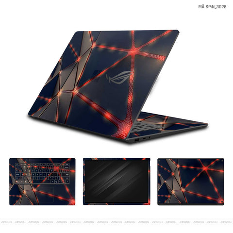 Dán Skin Laptop Asus Hình 3D | N_3D28