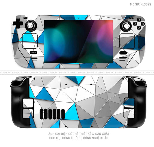 Dán Skin Máy Chơi Game Steam Deck Hình 3D | N_3D29