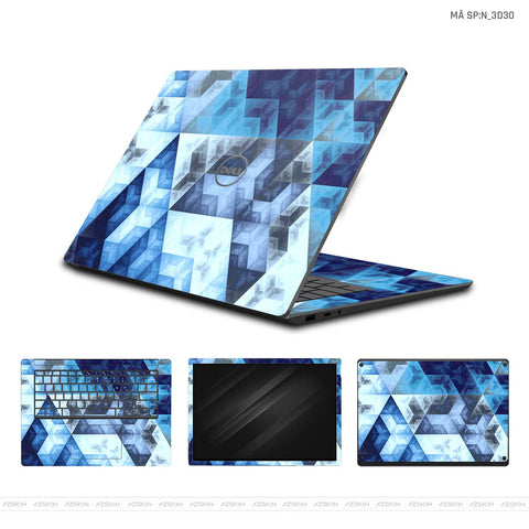 Dán Skin Laptop Dell Hình 3D | N_3D30