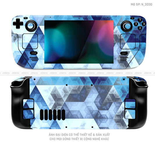Dán Skin Máy Chơi Game Steam Deck Hình 3D | N_3D30