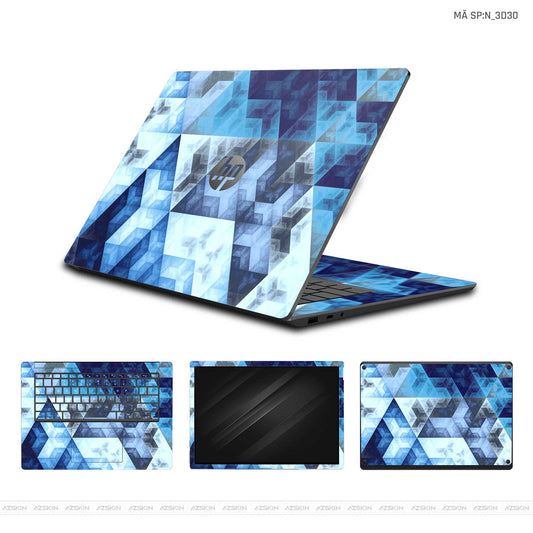 Dán Skin Laptop HP Hình 3D | N_3D30