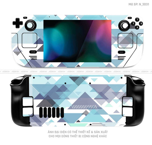 Dán Skin Máy Chơi Game Steam Deck Hình 3D | N_3D31