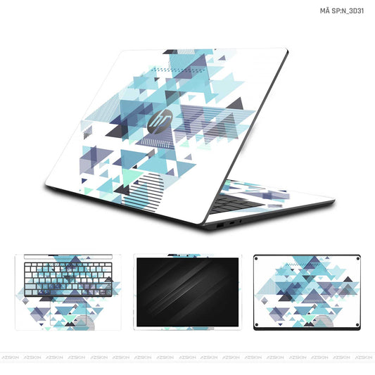 Dán Skin Laptop HP Hình 3D | N_3D31