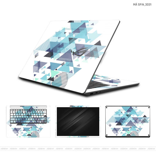 Dán Skin Laptop Asus Hình 3D | N_3D31