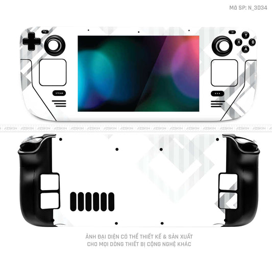 Dán Skin Máy Chơi Game Steam Deck Hình 3D | N_3D34