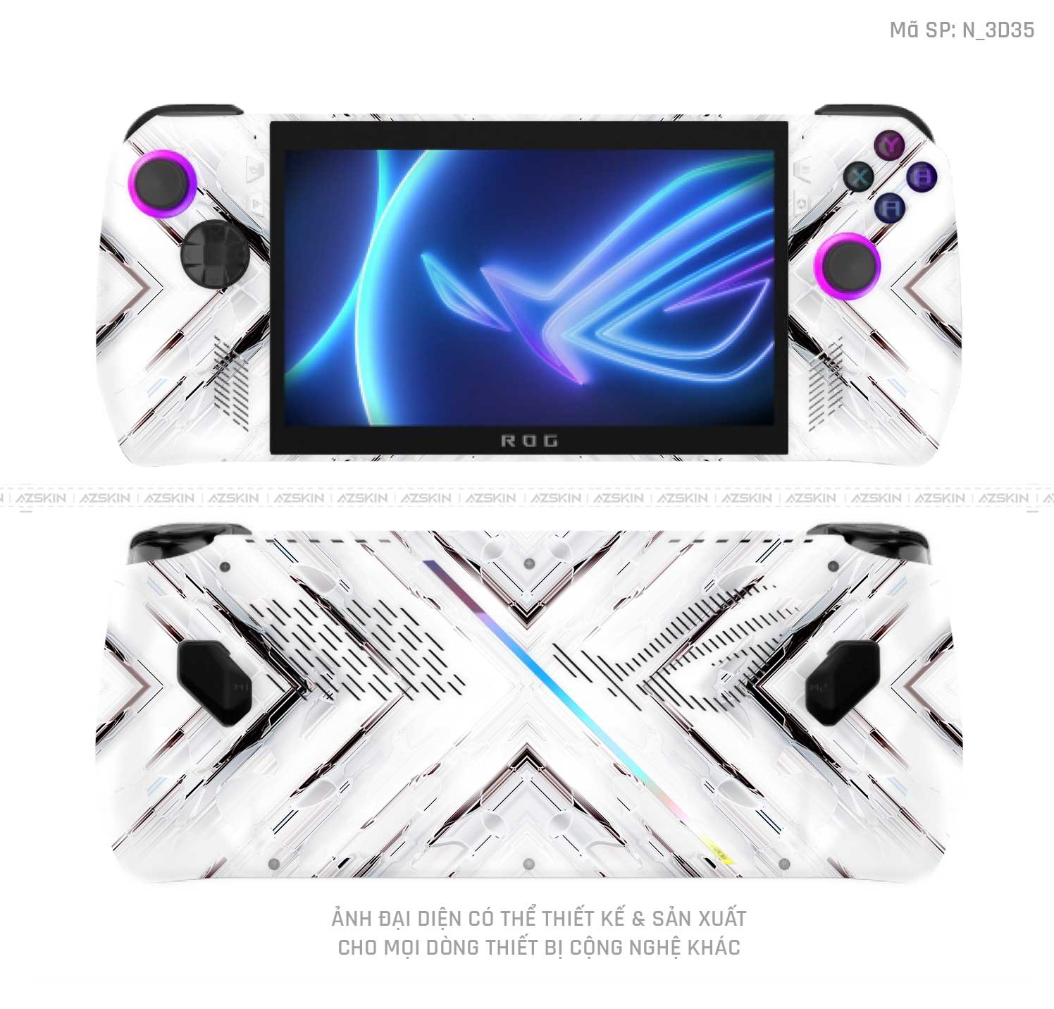 Asus Rog Router Skin Dán Skin Máy Chơi Game Asus ROG Hình 3D | N_3D35 – AZSKIN.VN