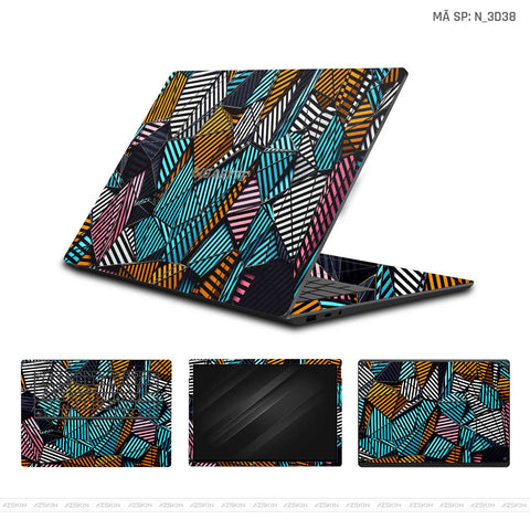 Dán Skin Laptop Gigabyte Hình 3D | N_3D38