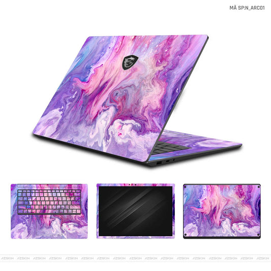 Dán Skin Laptop MSI Hình Nghệ Thuật Arcilyc | N_ARC01