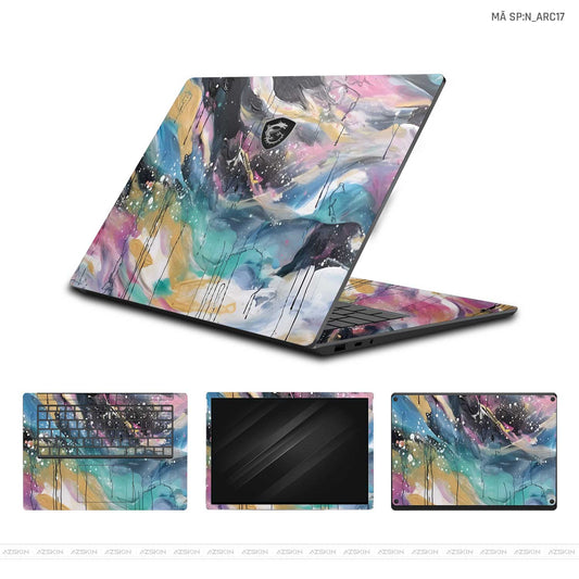 Dán Skin Laptop MSI Hình Nghệ Thuật Arcilyc | N_ARC17