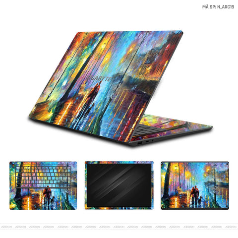 Dán Skin Laptop Gigabyte Hình Nghệ Thuật Arcilyc| N_ARC19