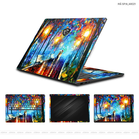 Dán Skin Laptop MSI Hình Nghệ Thuật Arcilyc | N_ARC21
