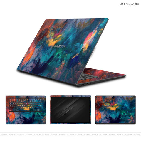 Dán Skin Laptop Gigabyte Hình Nghệ Thuật Arcilyc| N_ARC26