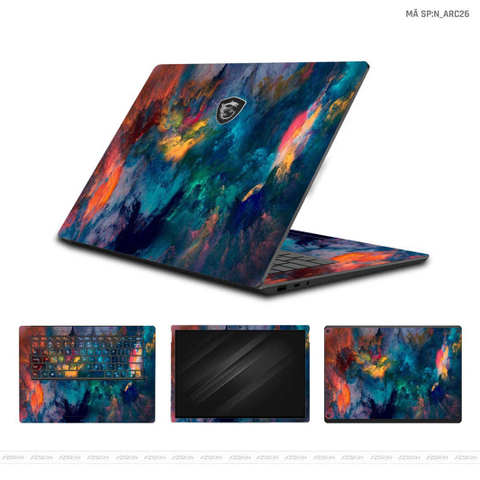 Dán Skin Laptop MSI Hình Nghệ Thuật Arcilyc | N_ARC26