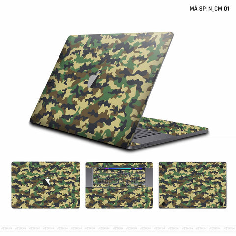 Dán Skin Macbook Hình Camo | N_CM01
