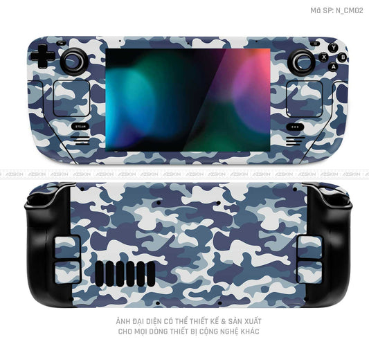 Dán Skin Máy Chơi Game Steam Deck Hình Camo | N_CM02