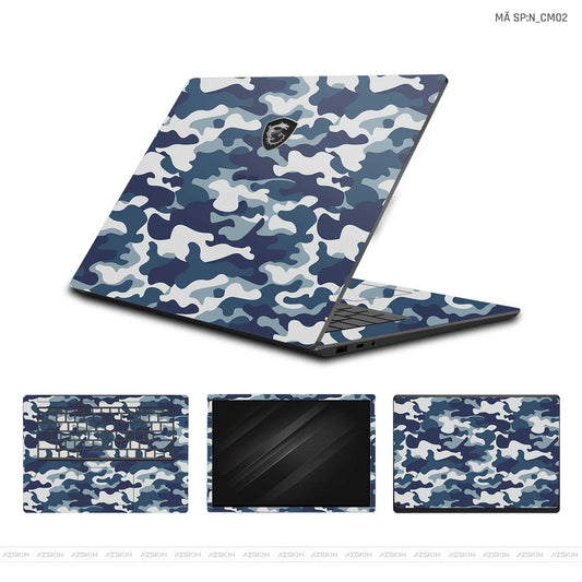 Dán Skin Laptop MSI Hình Camo | N_CM02