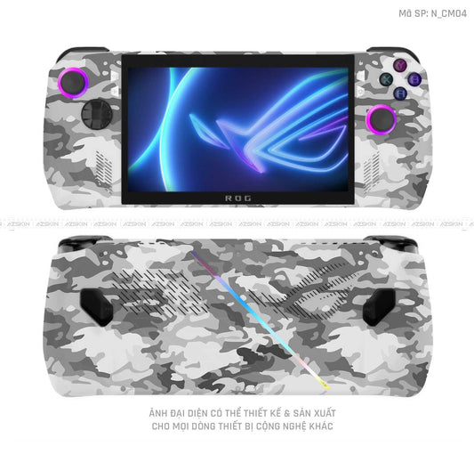 Dán Skin Máy Chơi Game Asus ROG Hình Camo | N_CM04