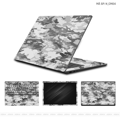 Dán Skin Laptop Gigabyte Hình Camo | N_CM04