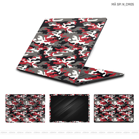 Dán Skin Laptop Gigabyte Hình Camo | N_CM05