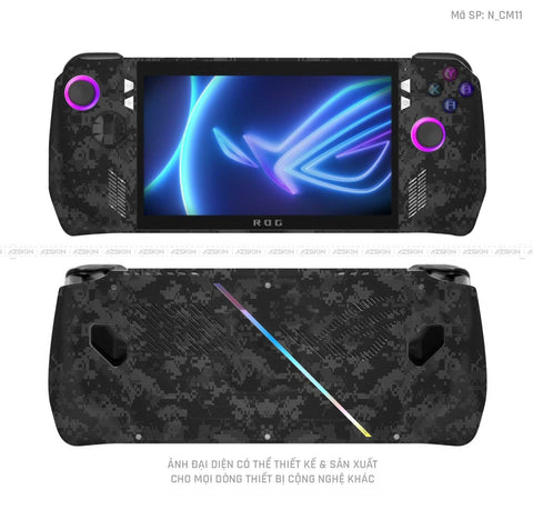 Dán Skin Máy Chơi Game Asus ROG Hình Camo | N_CM11