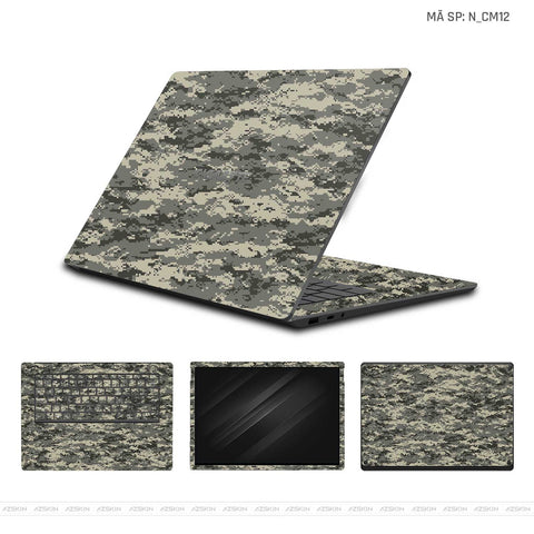 Dán Skin Laptop Gigabyte Hình Camo | N_CM12