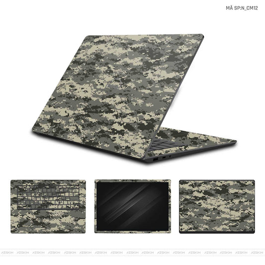 Dán Skin Laptop Dell Hình Camo | N_CM12