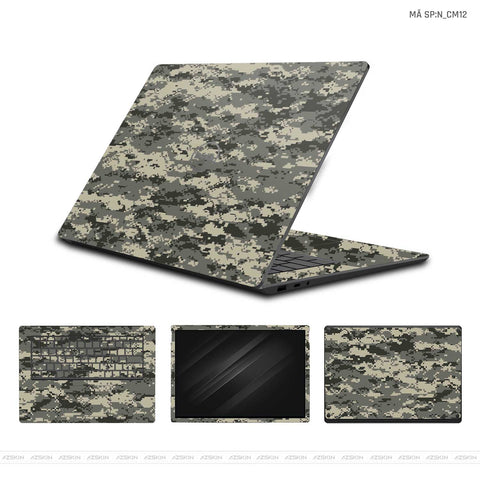 Dán Skin Laptop Dell Hình Camo | N_CM12