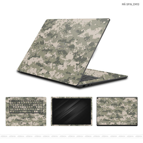 Dán Skin Laptop Dell Hình Camo | N_CM13
