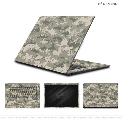 Dán Skin Laptop Gigabyte Hình Camo | N_CM13