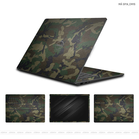 Dán Skin Laptop Dell Hình Camo | N_CM15