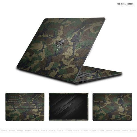 Dán Skin Laptop Razer Hình Camo | N_CM15