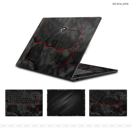 Dán Skin Laptop MSI Hình Camo | N_CM16