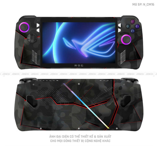 Dán Skin Máy Chơi Game Asus ROG Hình Camo | N_CM16