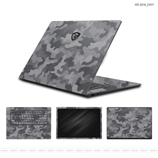 Dán Skin Laptop MSI Hình Camo | N_CM17