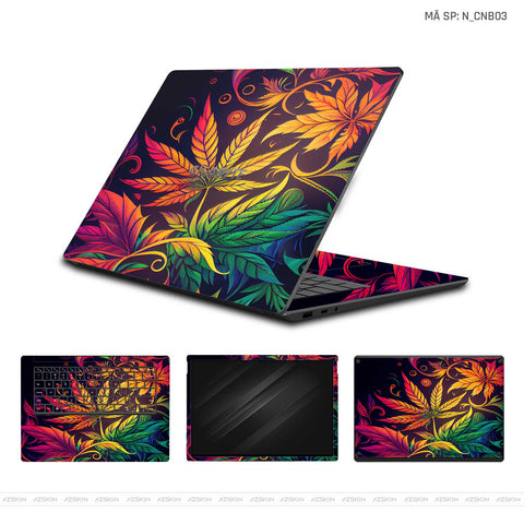 Dán Skin Laptop Gigabyte Hình Canabis | N_CNB03