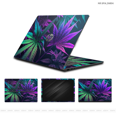 Dán Skin Laptop HP Hình Canabis | N_CNB04