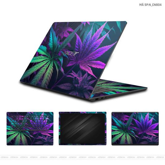 Dán Skin Laptop Acer Hình Canabis | N_CNB04