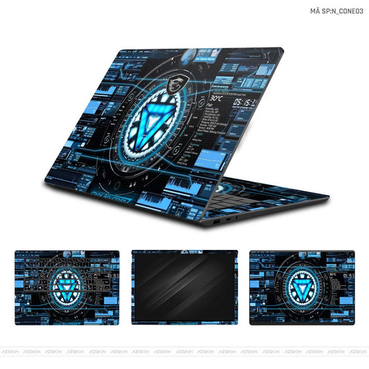 Dán Skin Laptop MSI Hình Công Nghệ | N_CONE03