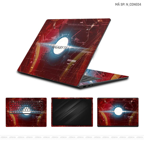 Dán Skin Laptop Gigabyte Hình Công Nghệ | N_CONE04