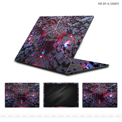 Dán Skin Laptop Gigabyte Hình Công Nghệ | N_CONE11