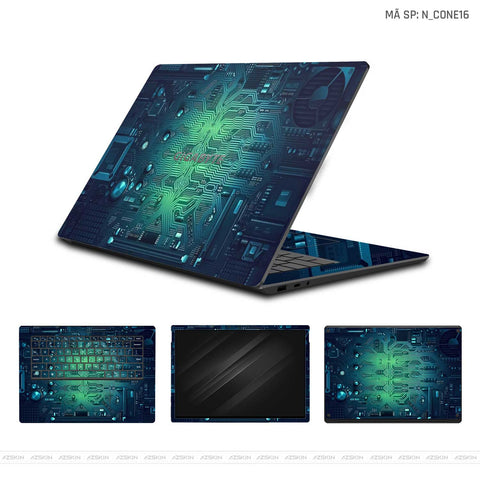 Dán Skin Laptop Gigabyte Hình Công Nghệ | N_CONE16