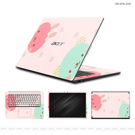 Dán Skin Laptop Acer Hình Dễ Thương | N_CT01
