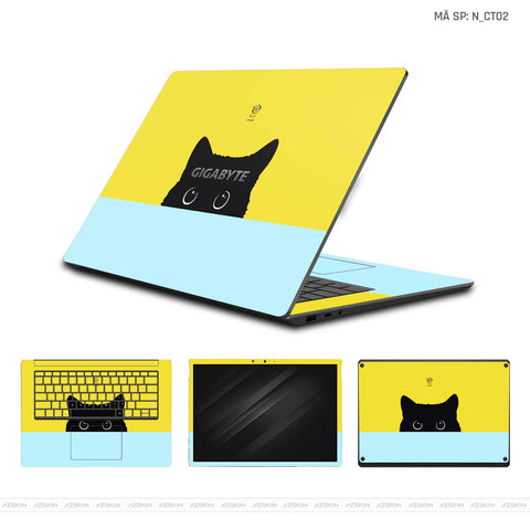 Dán Skin Laptop Gigabyte Hình Dễ Thương | N_CT02