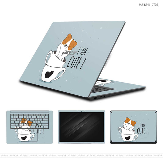 Dán Skin Laptop Acer Hình Dễ Thương | N_CT03
