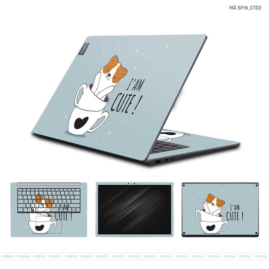 Dán Skin Laptop Lenovo Hình Dễ Thương | N_CT03