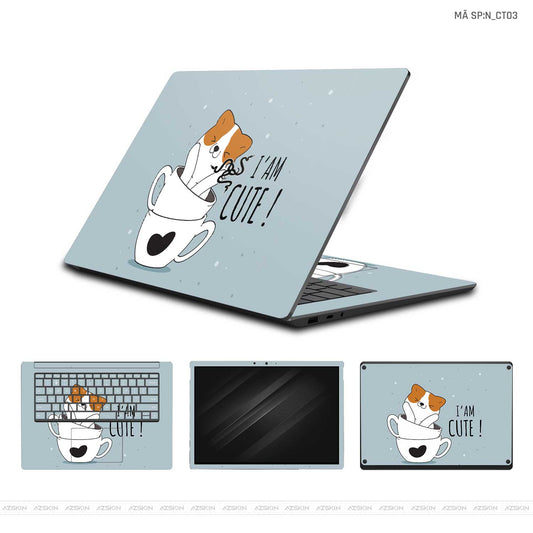 Dán Skin Laptop Razer Hình Cute | N_CT03