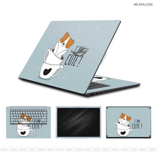 Dán Skin Laptop Asus Hình Dễ Thương | N_CT03